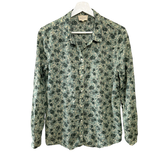 Sezane Piero Button Down Shirt Size 6