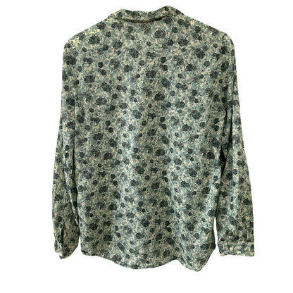 Sezane Piero Button Down Shirt Size 6