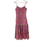 Hemant & Nandita Amal Smocked Midi Dress Size M