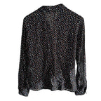 Reformation Violet Top in Confetti Size XS