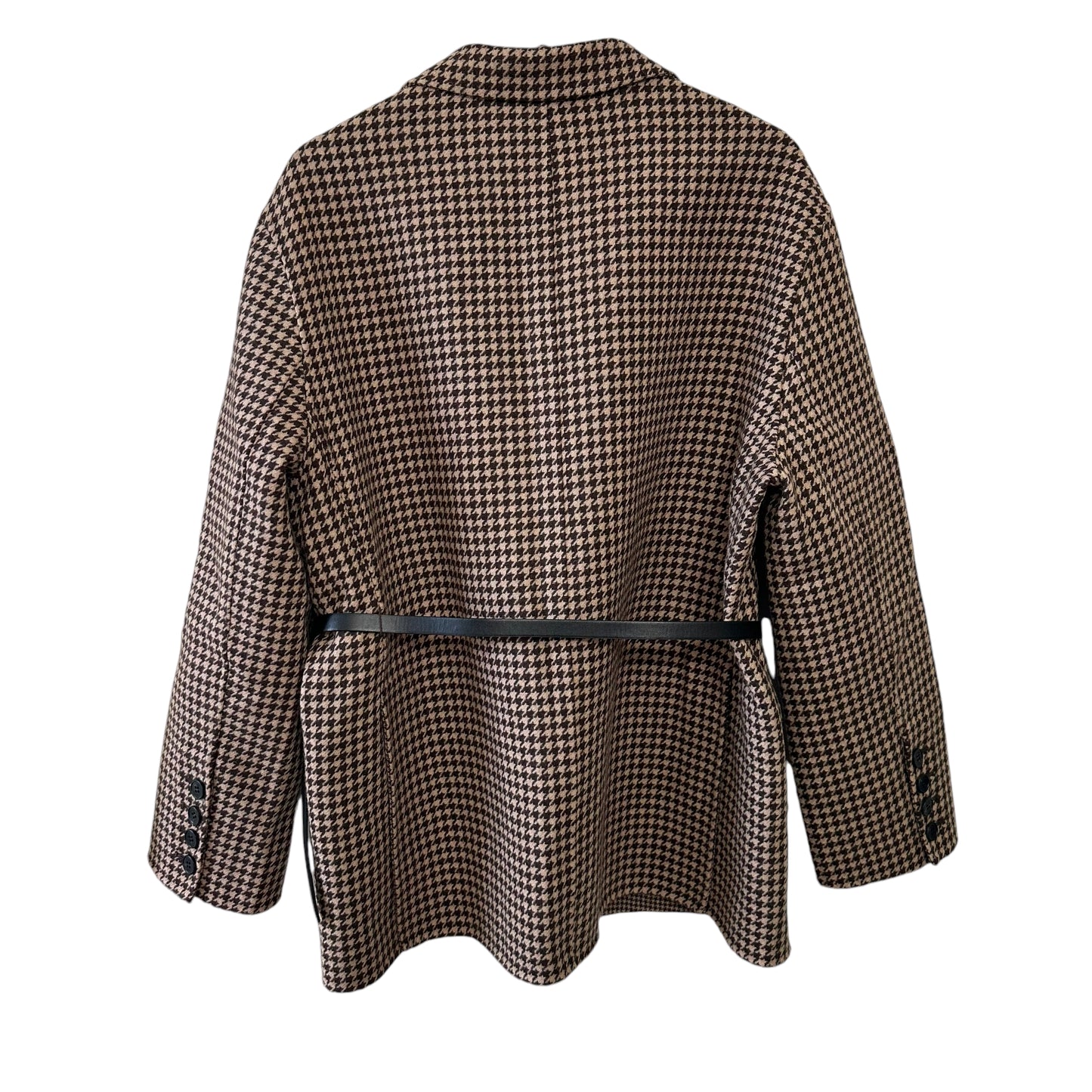 MAJE Galaro Oversized Houndstooth Jacket Size S