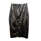 Commando Faux Patent Leather Midi Skirt Size XS