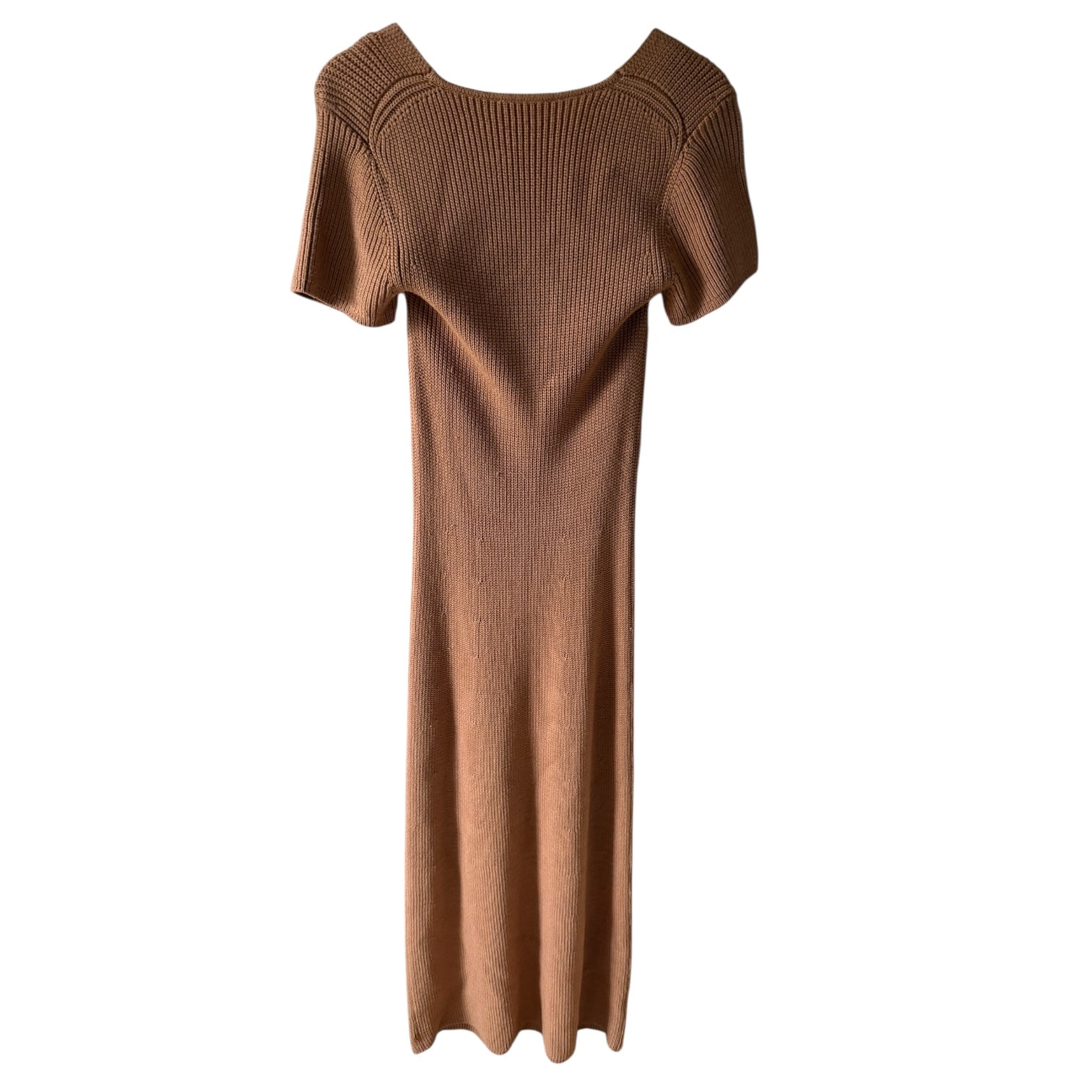 STAUD Camden Knit Maxi Dress Size L