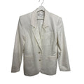 RONNY KOBO Klover Single-breasted Oversized Linen Jacket Size M