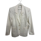 RONNY KOBO Klover Single-breasted Oversized Linen Jacket Size M