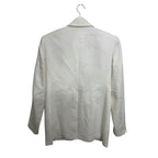 RONNY KOBO Klover Single-breasted Oversized Linen Jacket Size M