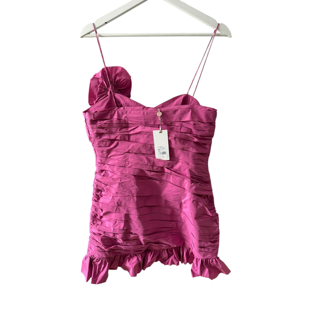 LoveShackFancy Jessilyn Ruched Minidress Size 10