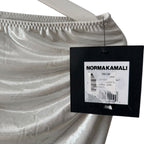 Norma Kamali Diana One Shoulder Gown in Pearl Size XS