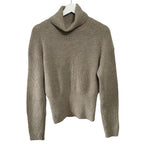 Everlane The Premium Ribbed Cashmere Turtleneck Size S