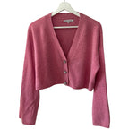 Reformation Val Regenerative Wool Cardigan Size S