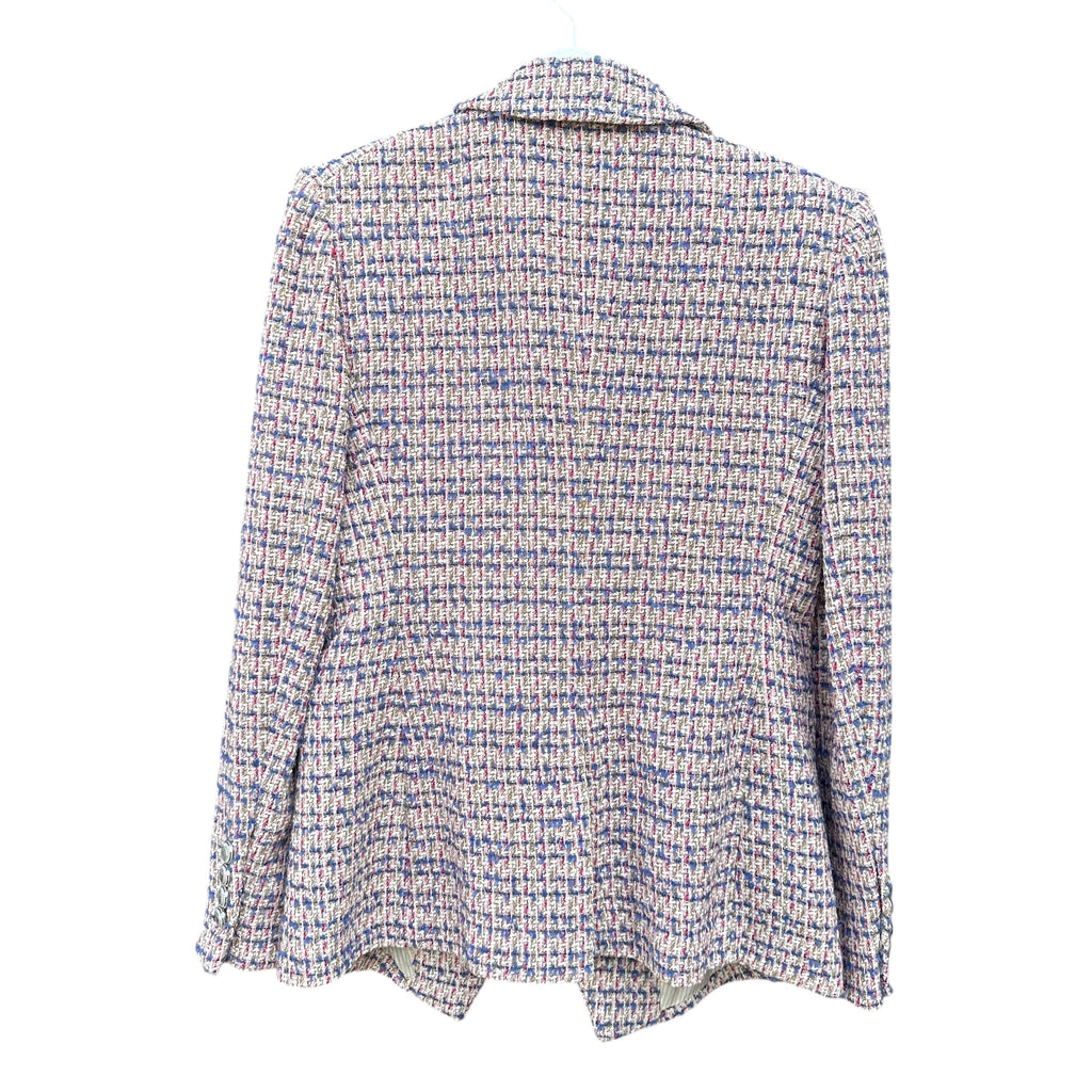 Veronica Beard Taja Multicolor Tweed Jacket Size 4