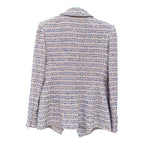 Veronica Beard Taja Multicolor Tweed Jacket Size 4
