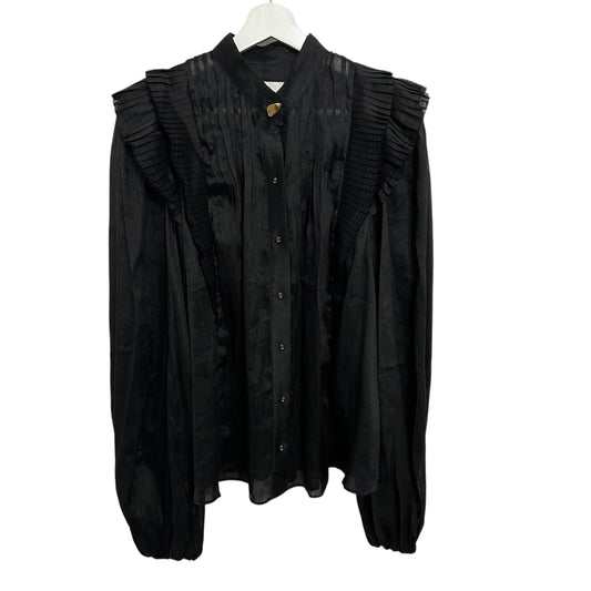 Aje Spellbind Frill Blouse Size US 2