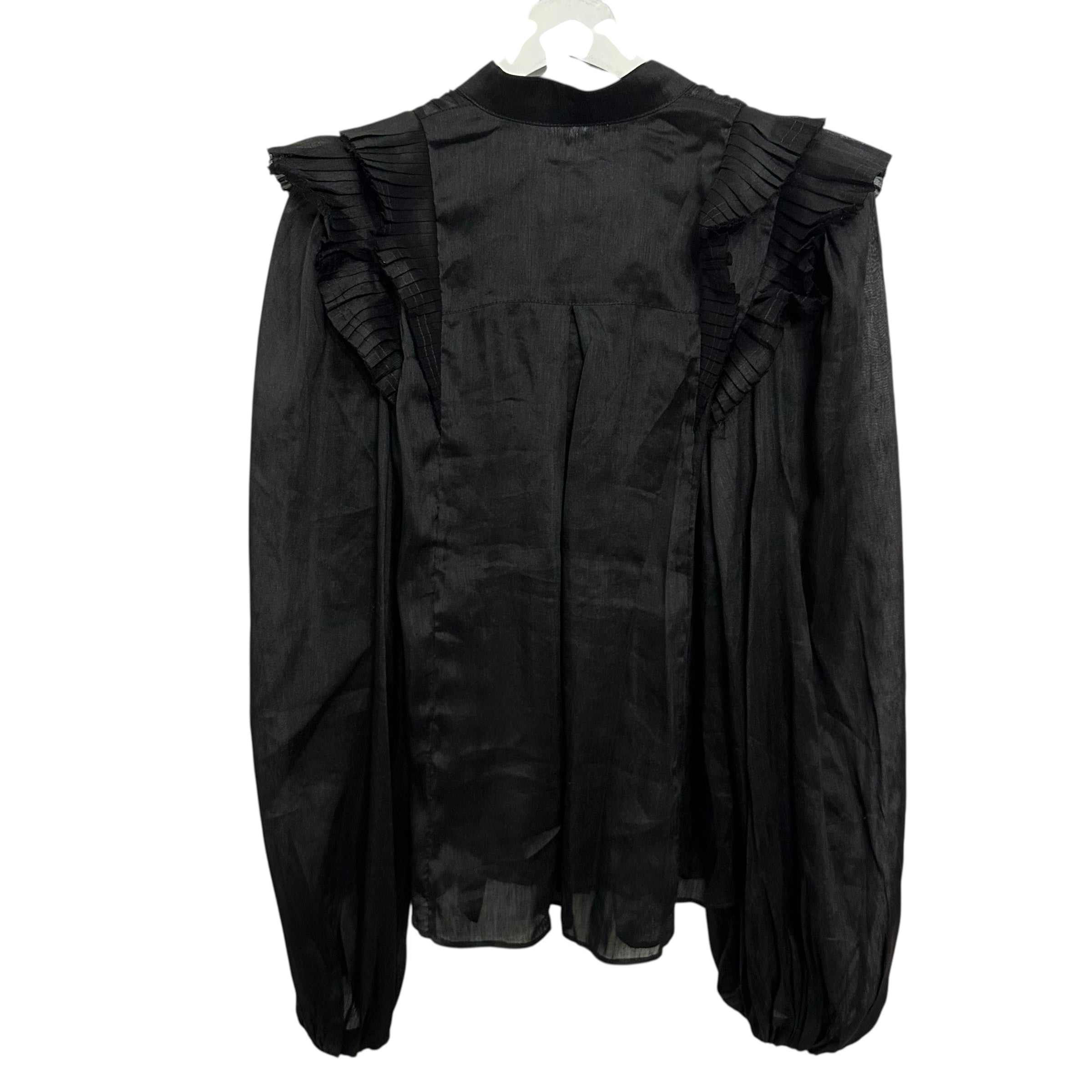 Aje Spellbind Frill Blouse Size US 2