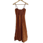 Faithfull The Brand Polkadot Midi Dress Size S