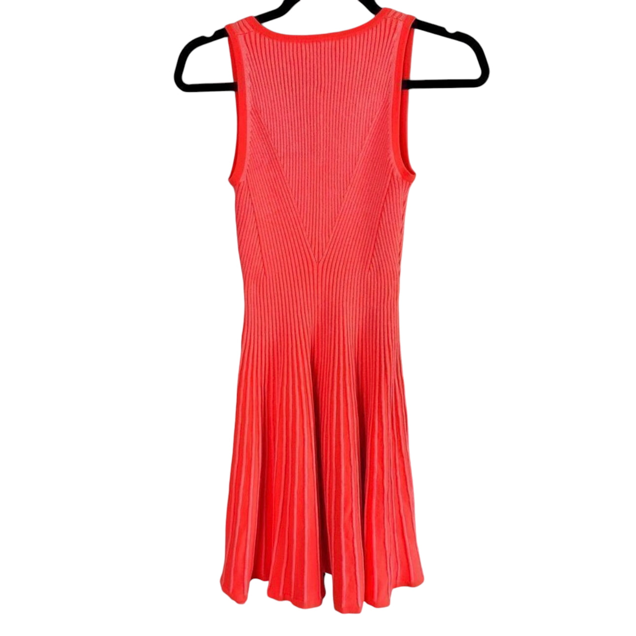 Milly Knit Ribbed Stretch Knit Fit n Flare Dress Size XS