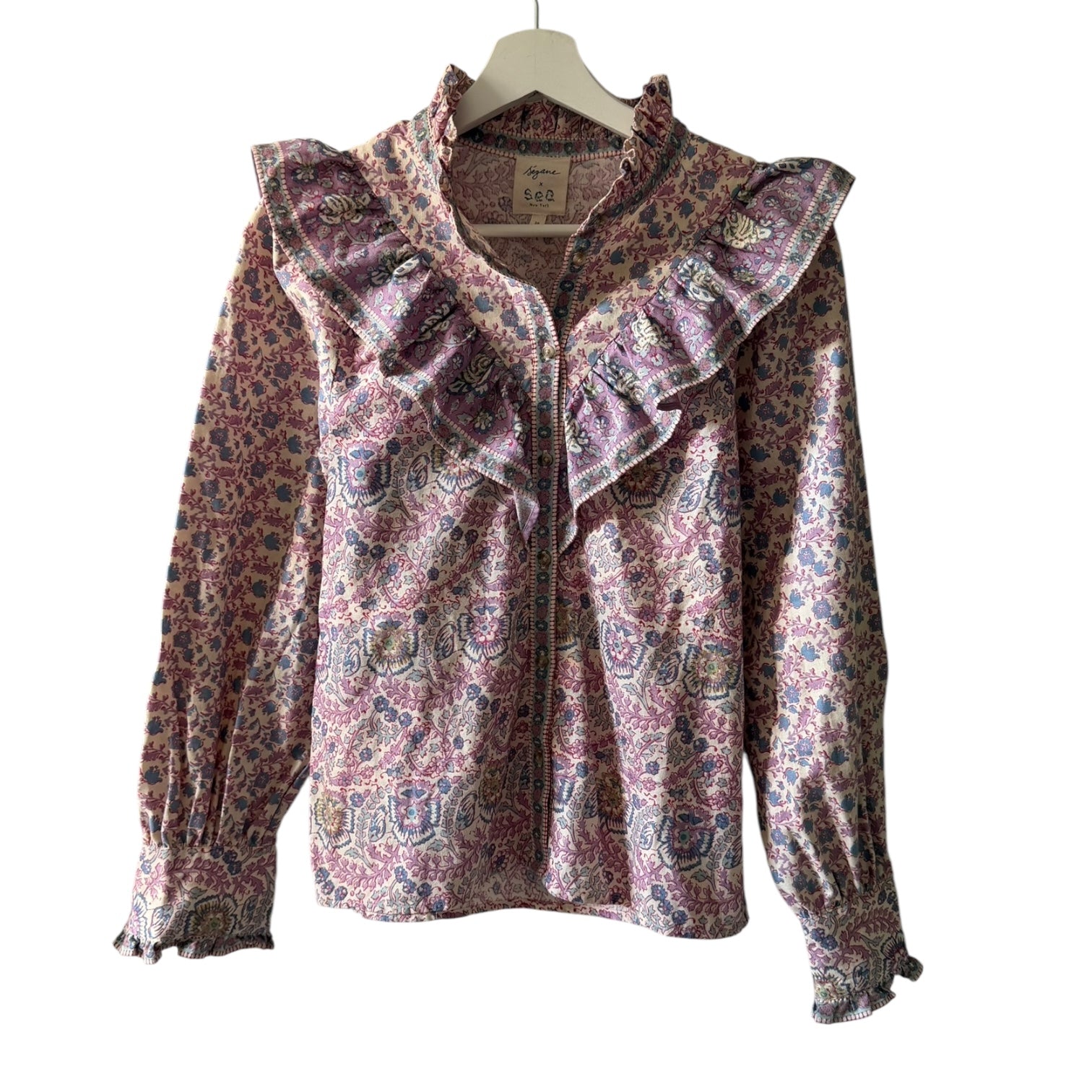 Sézane X Sea NY Gala Shirt Size 4