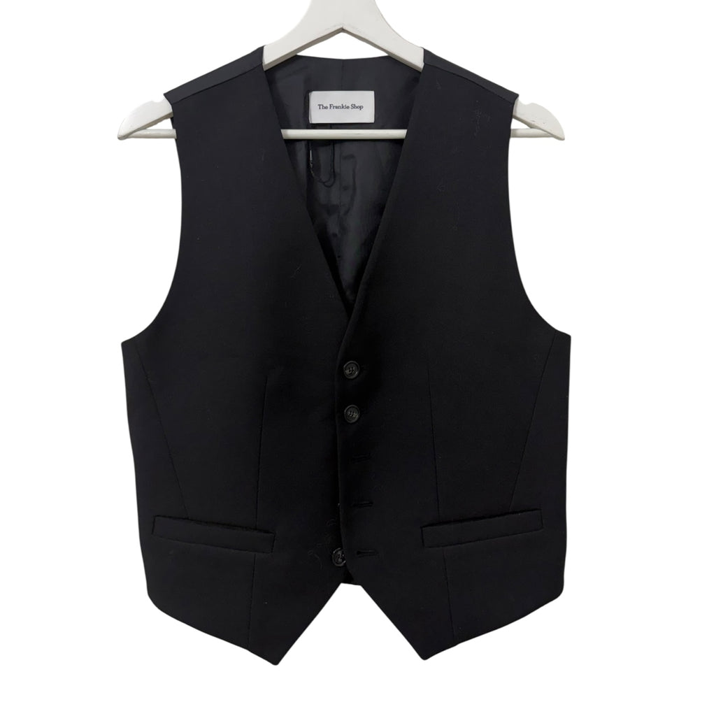 The Frankie Shop Gelso Waistcoat in Black L