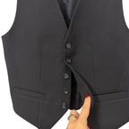 The Frankie Shop Gelso Waistcoat in Black L