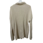 Reformation Fantino Cashmere Collared Cardigan in Gossamer Size XL