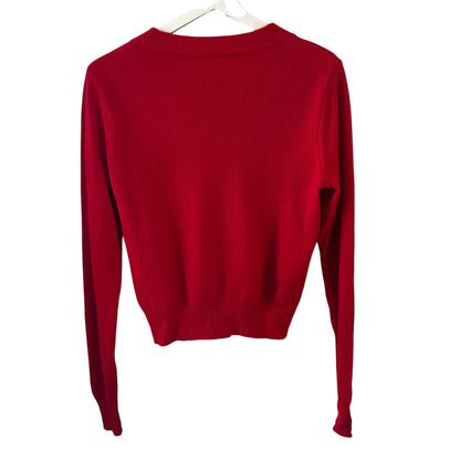 Reformation Dana Cashmere Crewneck Sweater Size M