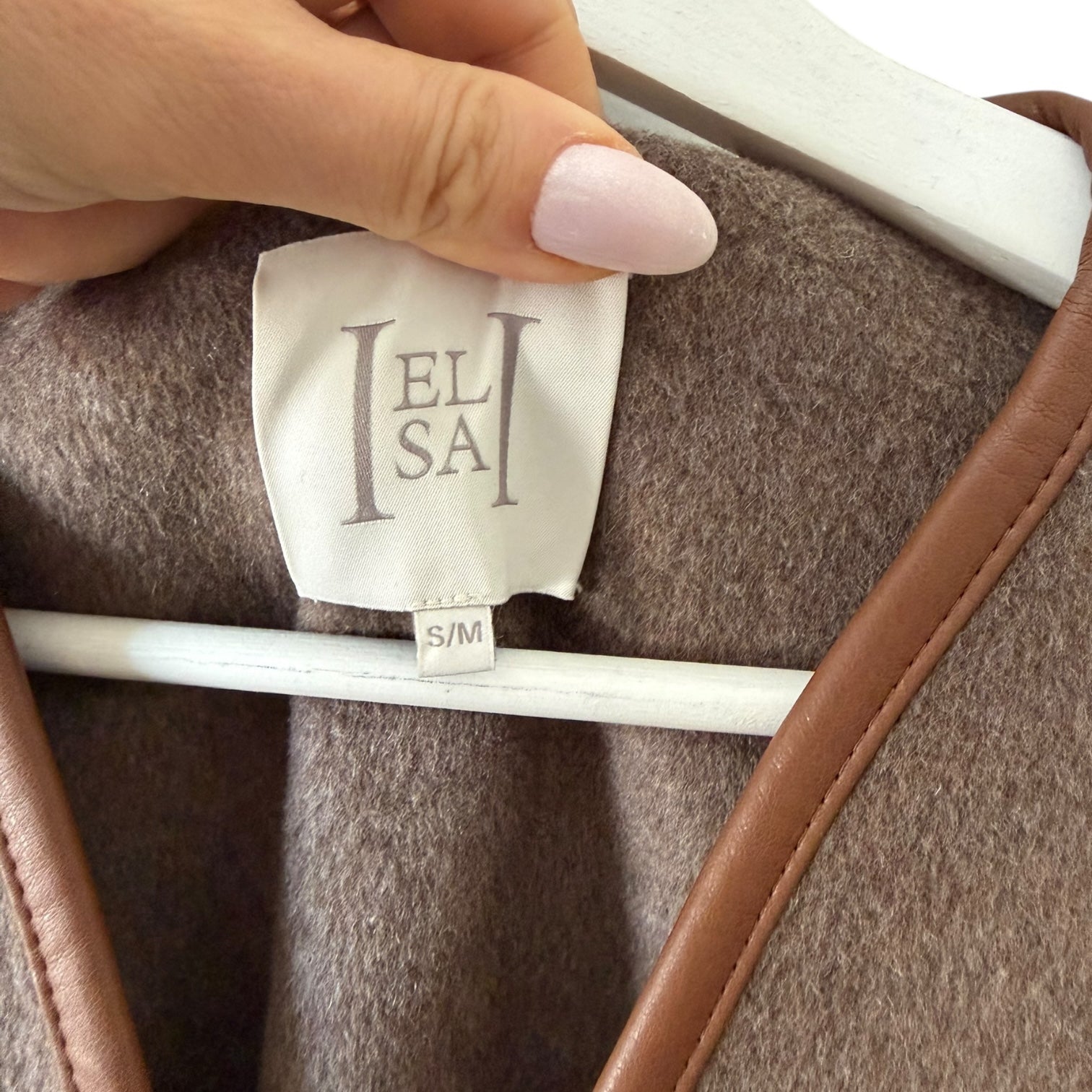 HELSA Wool Blend Blanket Coat Size S/M