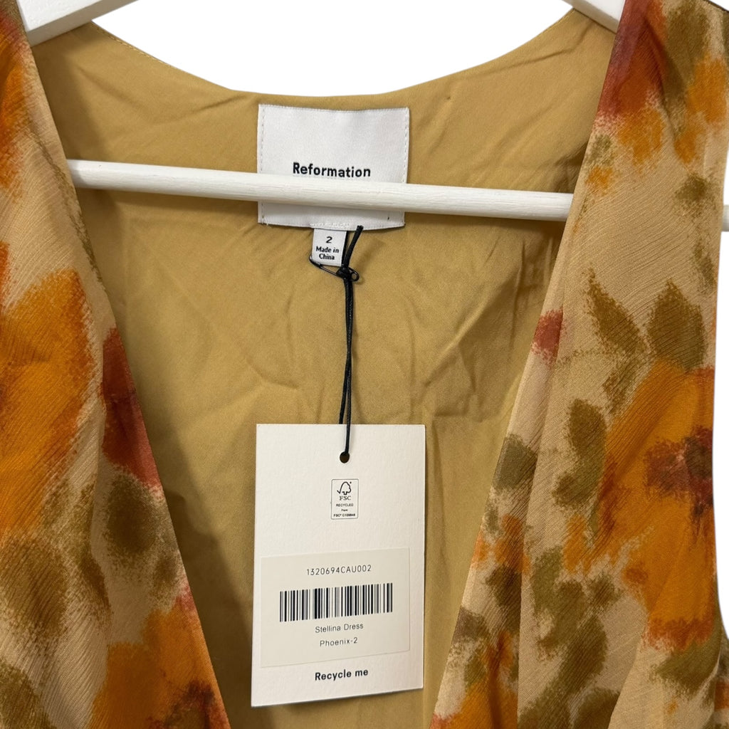 Reformation Stellina Dress in Phoenix Size 2