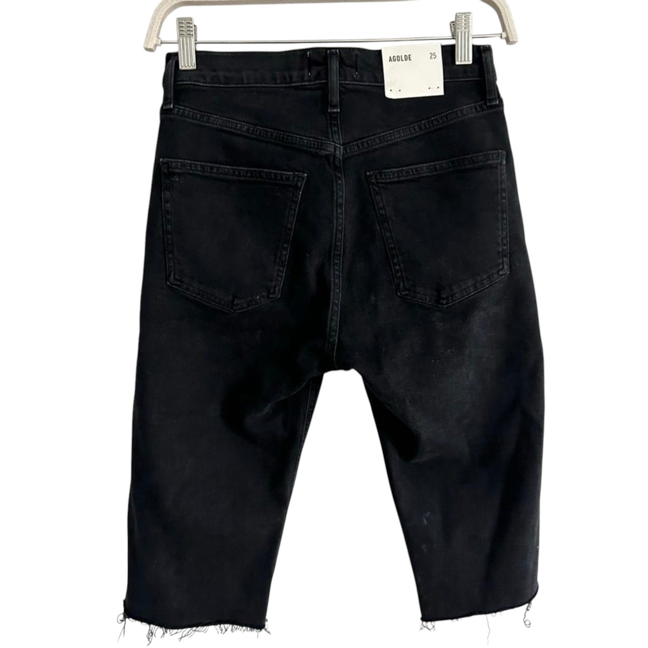 AGOLDE Carrie Long Length Slim Shorts Size 25