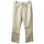 Agolde Vegan Leather Relaxed Boot Pant in Powder Size 30