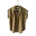 Nili Lotan Normandy Effortless Cotton Blouse Top Size XS