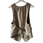 SPELL Arizona Plaid Vest Size XXS