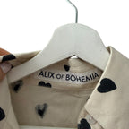 Alix of Bohemia Dolly Onyx Heart Shirt Size XS