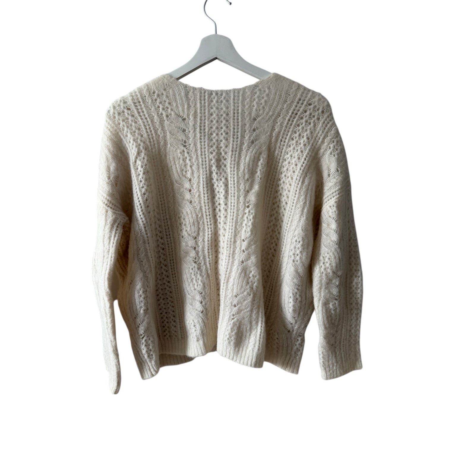Sezane Susanna Reversible Cardigan Size M