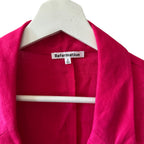 Reformation Elton Linen Crop Blazer Size 2