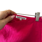 Reformation Elton Linen Mini Skirt Size 2