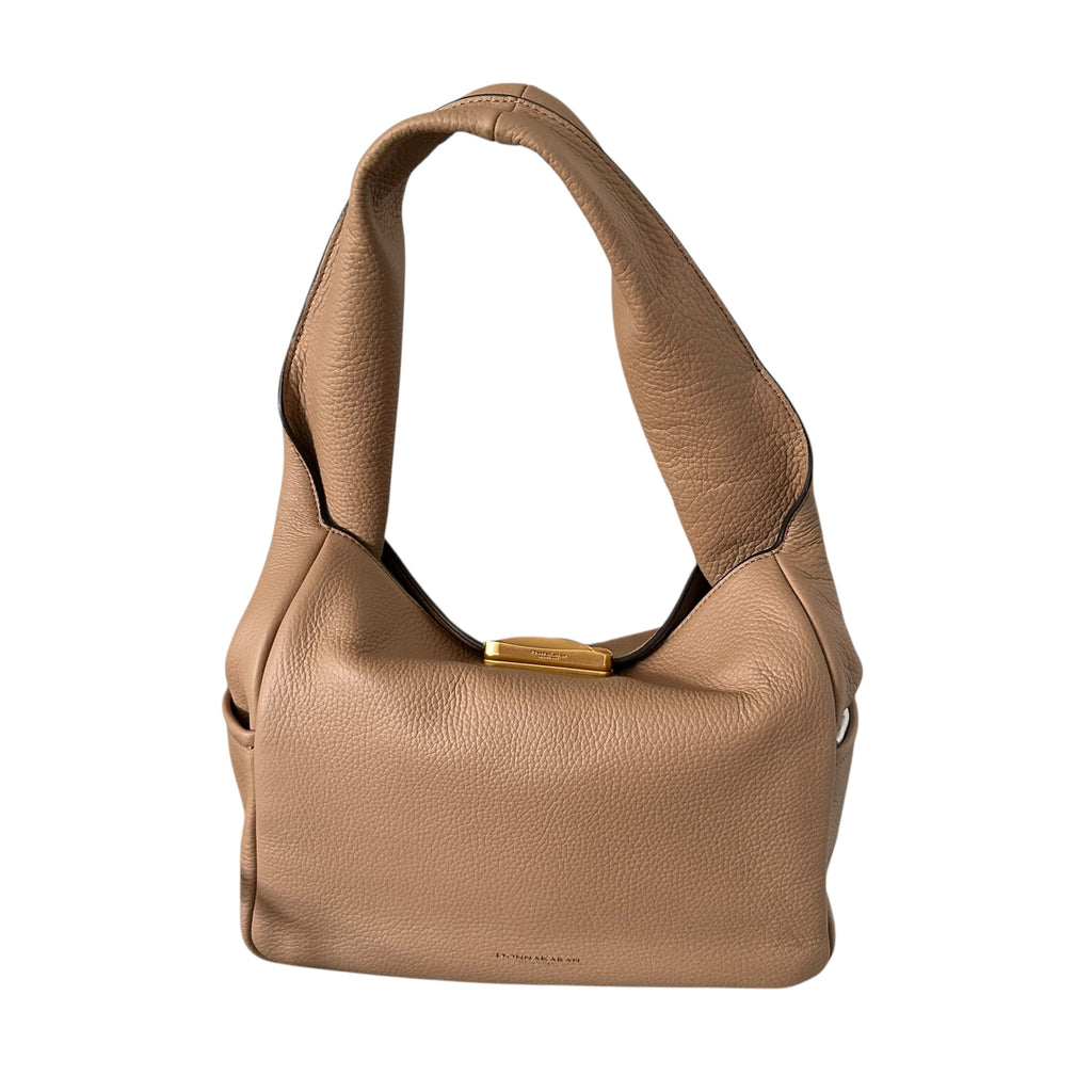 Donna Karan Amagansett Soft-Rolled Leather Shoulder with Sculpted Magnet Closure