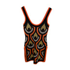 Rabanne X H&M Retro Glittery Jacquard Knit Mini Dress Size S