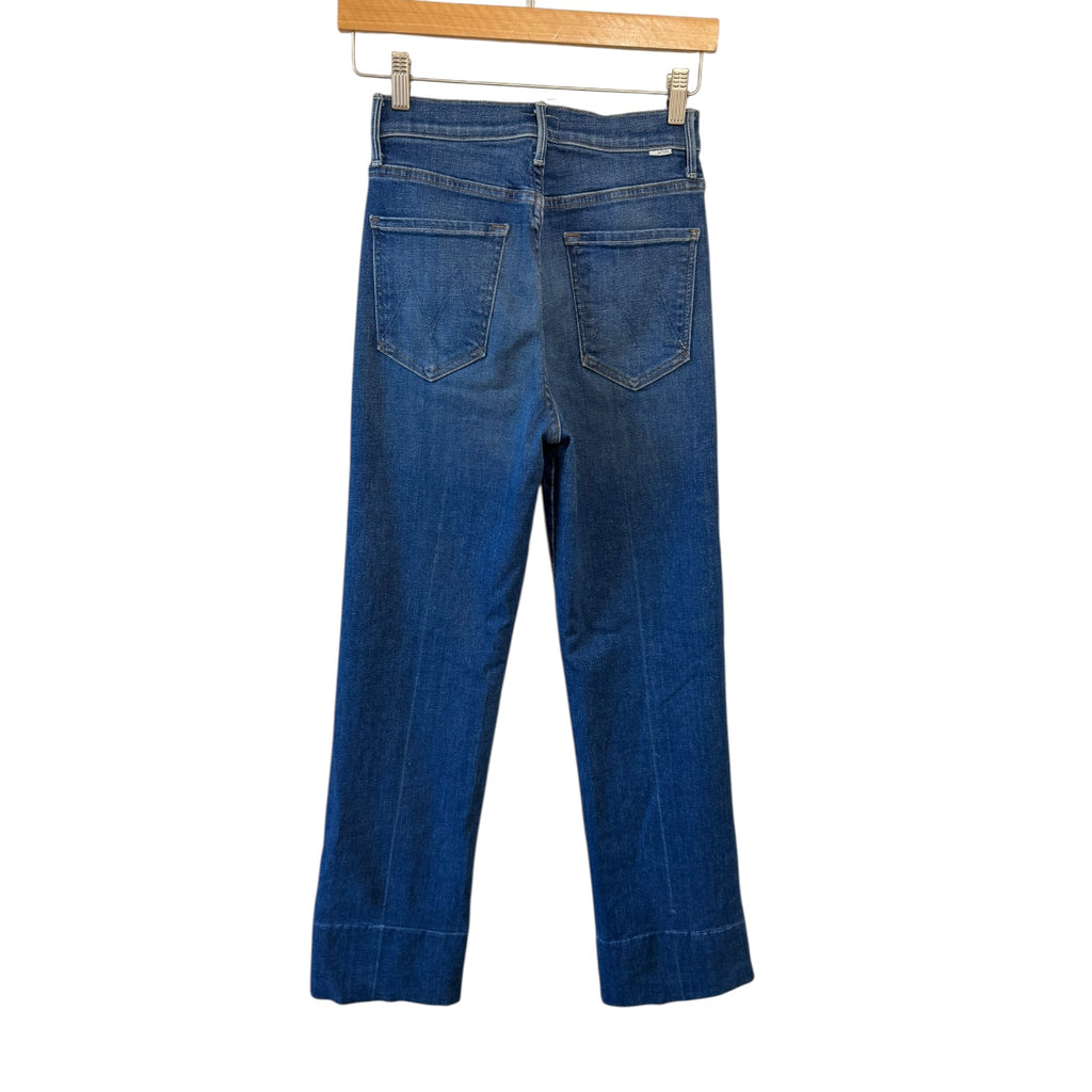 MOTHER The Maven Wide Hem Heel Jeans Size 26