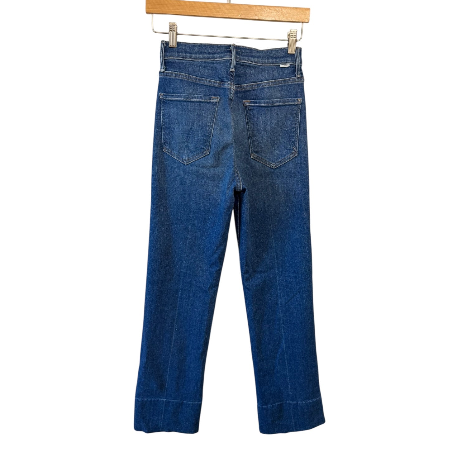 MOTHER The Maven Wide Hem Heel Jeans Size 26