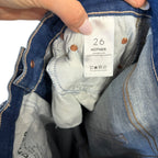 MOTHER The Maven Wide Hem Heel Jeans Size 26