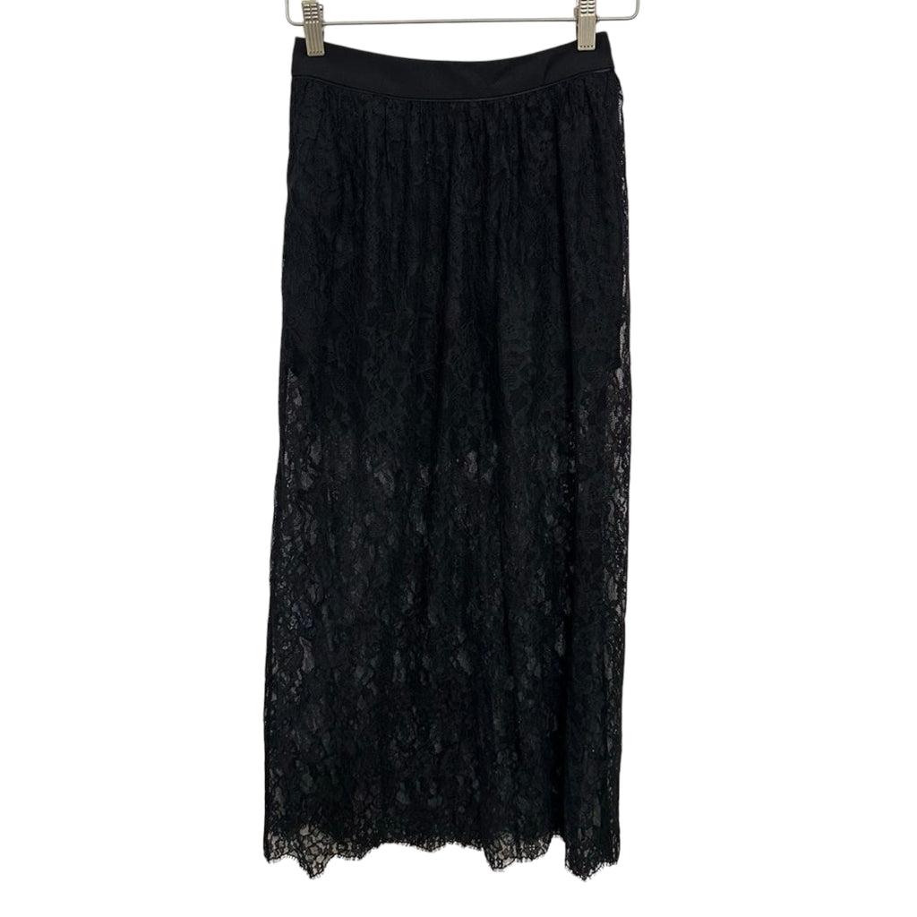 Fleur Du Mal Lace Midi Skirt Size 4