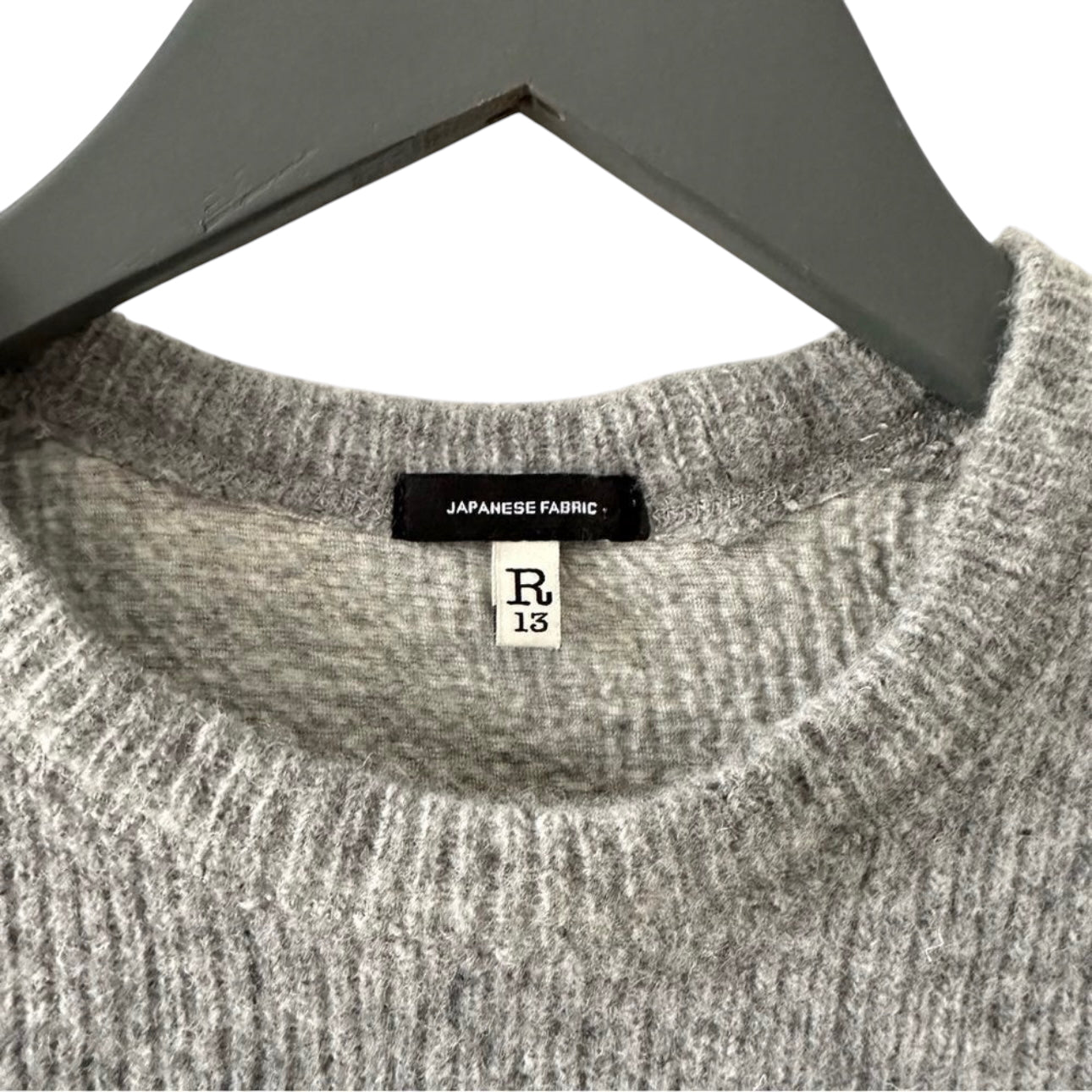 R13 Flat Sleeve Crew Neck Sweater Size XS