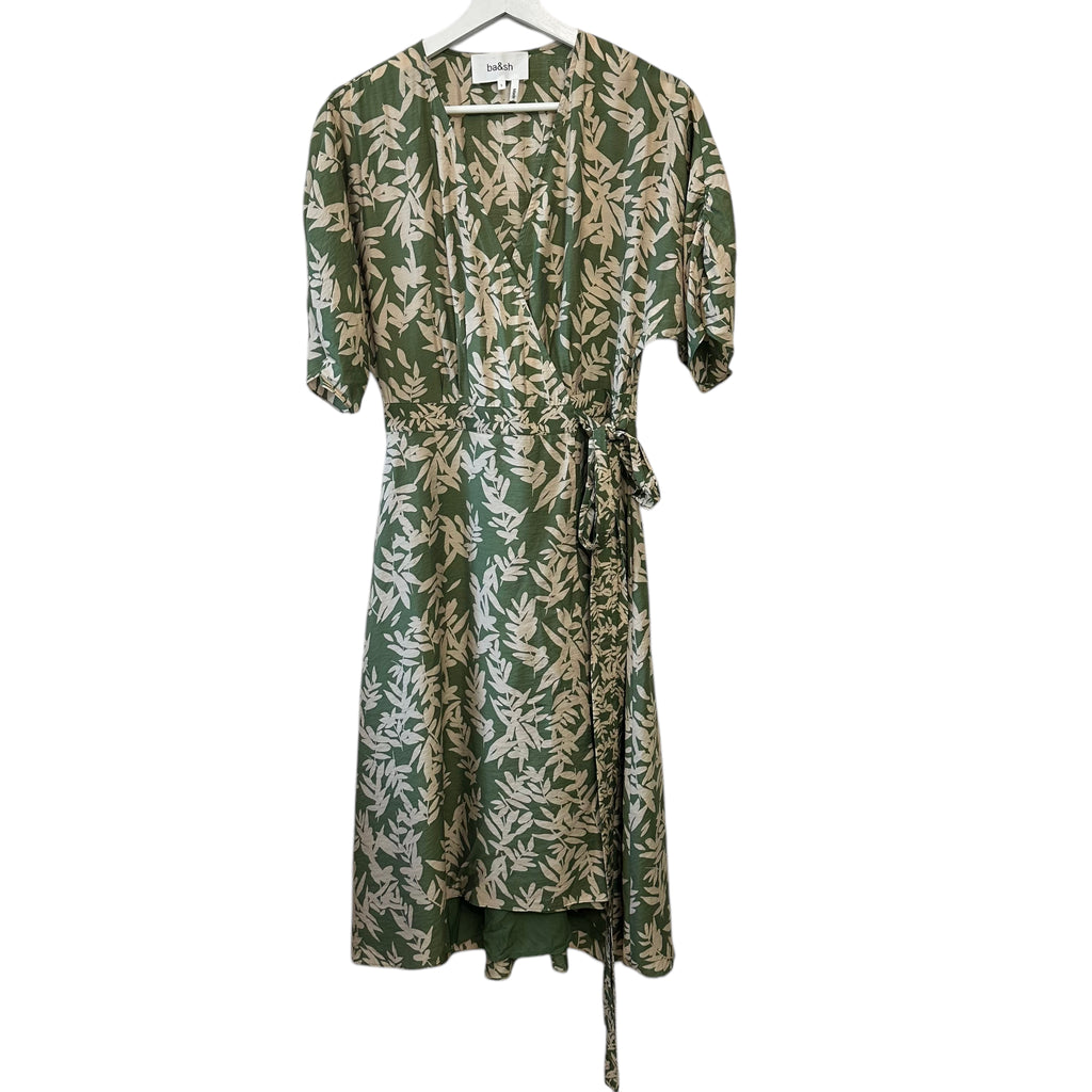 Ba&Sh Tabby Dress in Green Size S