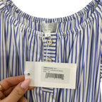 Caroline Constas Bardot Stripe Dress Size S