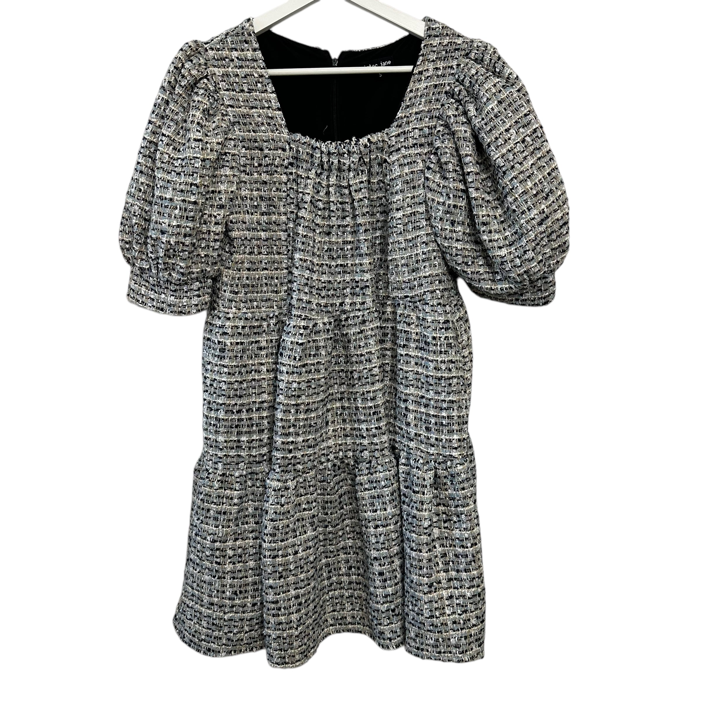 Sister Jane Waltz Tweed Confetti Dress Size S