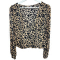 Reformation Nell Long Sleeve Top Size M