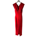 Solace London Ziva Red Crepe Gown Size 0