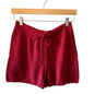 LOULOU Toran Drawstring Cashmere Shorts Size S