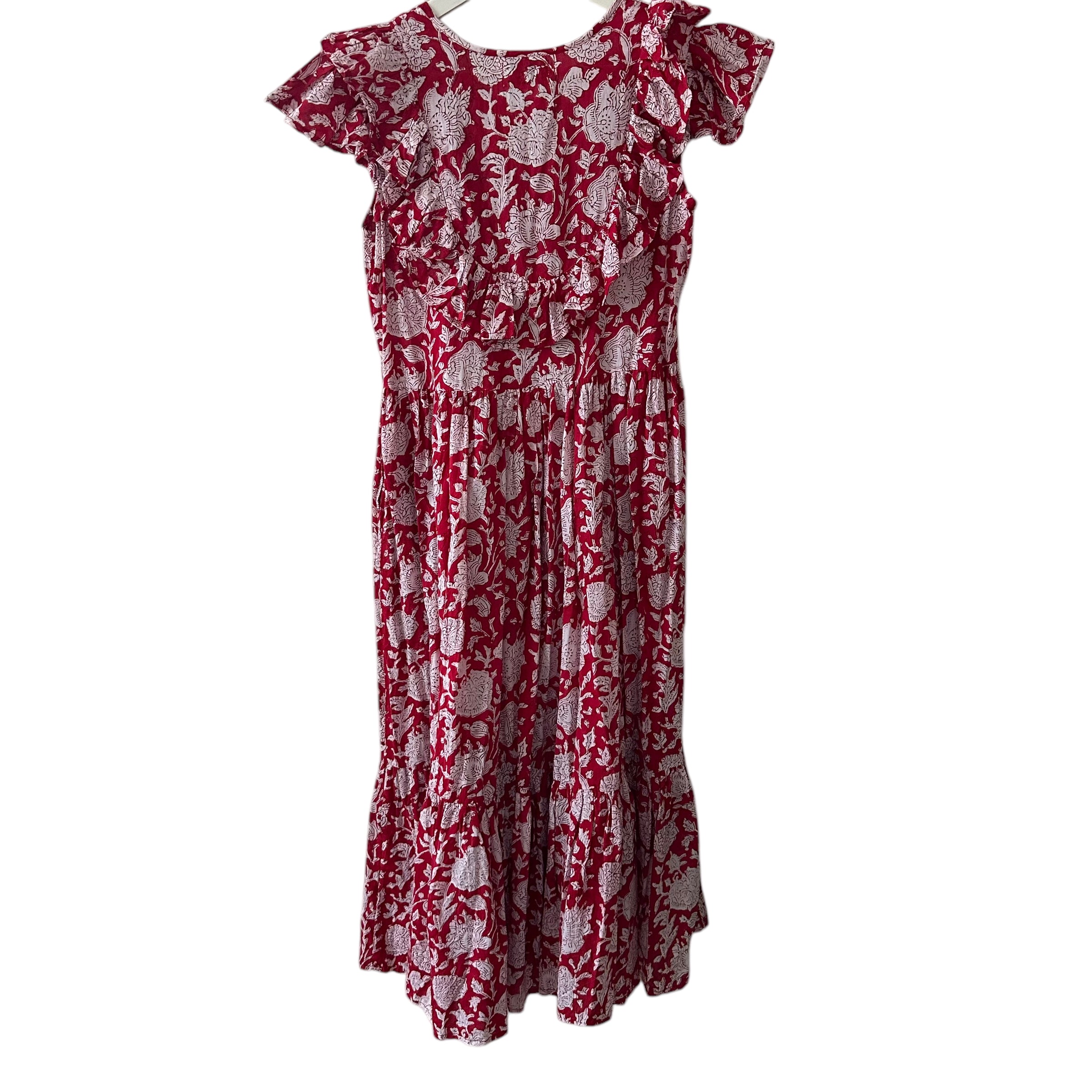 Mille Clementine Dress Red Zinna Size XXS