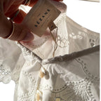 Sezane Lou Lace Top Size 8